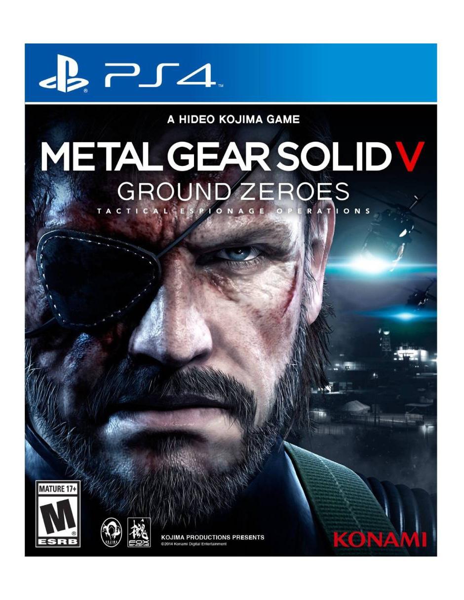 Metal Gear Soild V Ground Zeroes Latam estándar para PS4 Metal Gear Soild V Ground Zeroes Latam estándar para PS4