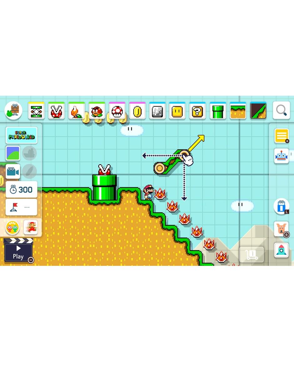 Super Mario Maker 2 estándar para nintendo switch 3