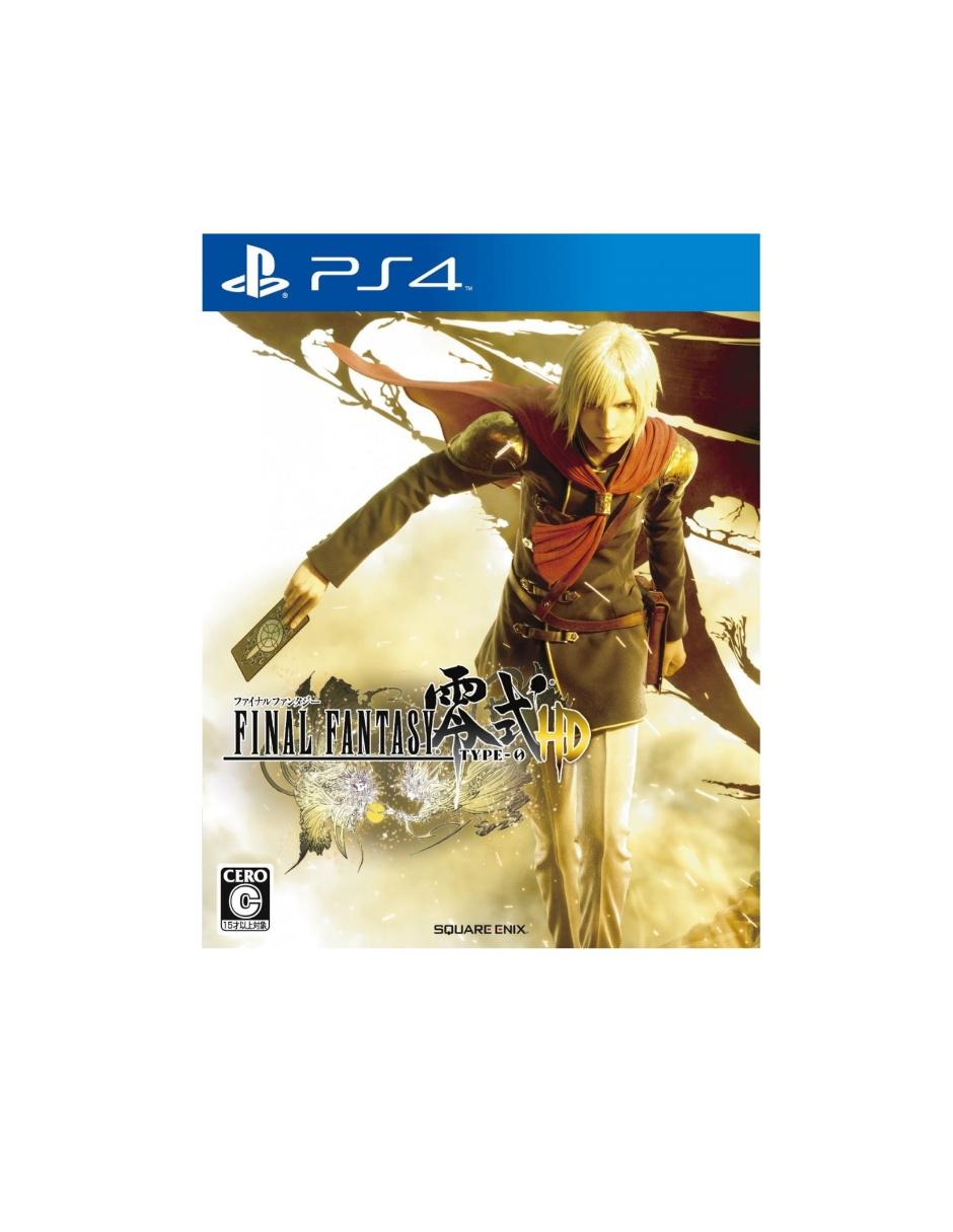 Final Fantasy Type-0 estándar para PS4