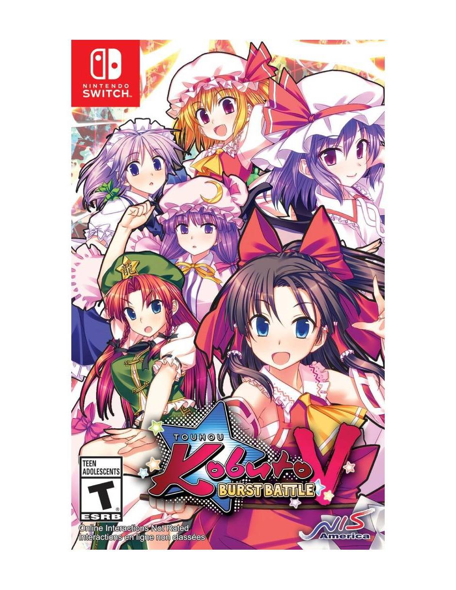 Touhou Kobuto V: Burst Battle estándar para Nintendo Switch