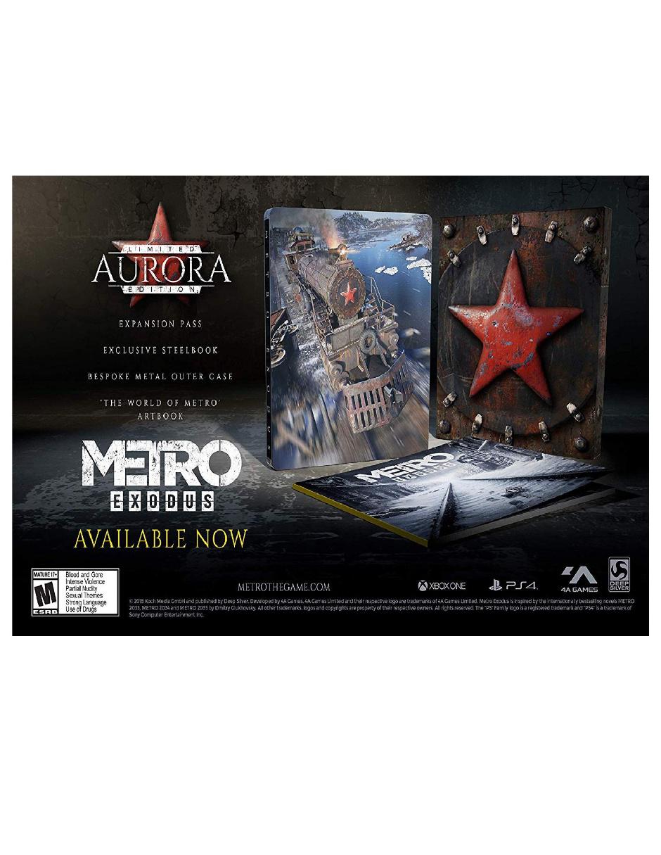 Mero Exodus Aurora especial para Xbox One Mero Exodus Aurora especial para Xbox One
