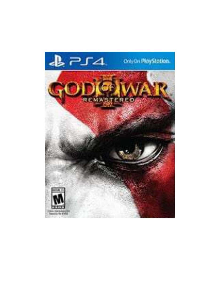 God Of War 3 estándar para PS4 1