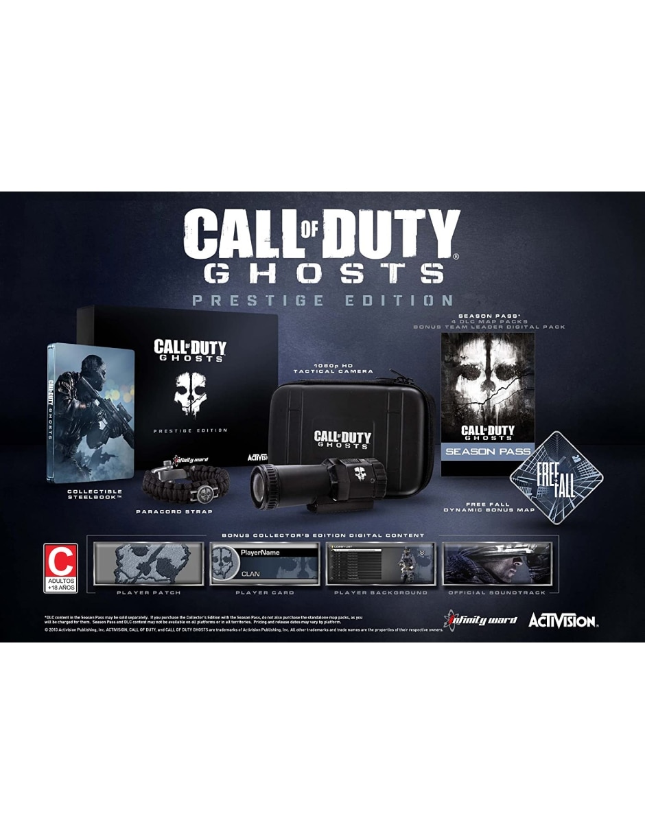 Call Of Duty Ghosts Edición Collector´s para PlayStation 3 Juego Físico Call Of Duty Ghosts Edición Collector´s para PlayStation 3 Juego Físico