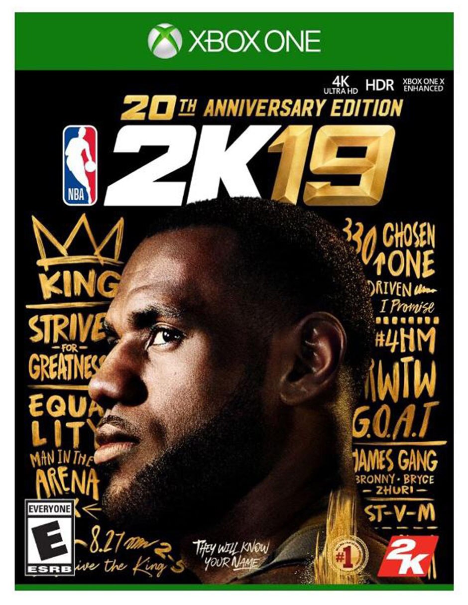 Nba 2K19 20Th estándar para Xbox One 1