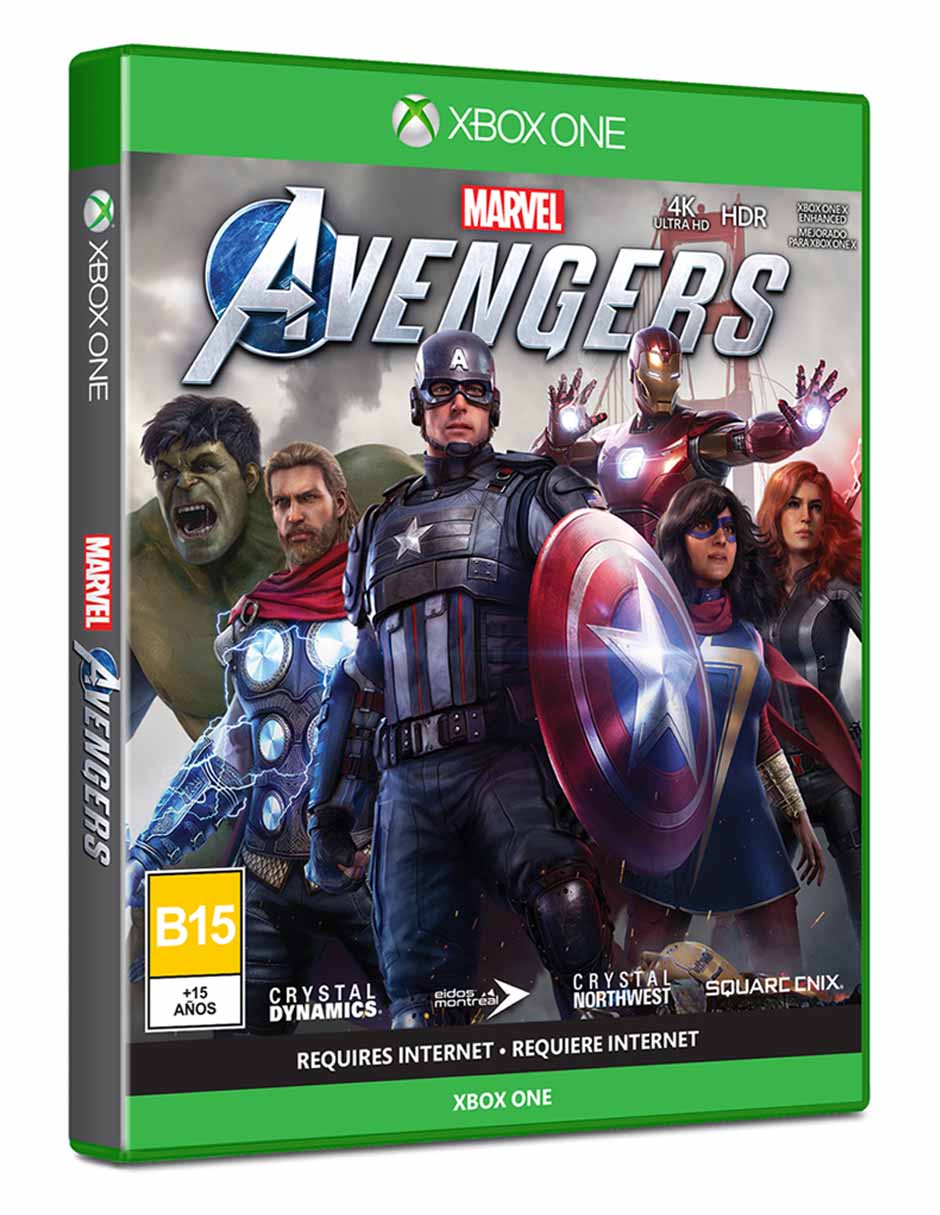 Marvels Avengers Xboxone Edicion Estandar Para Xbox One Juego Fisico En Liverpool