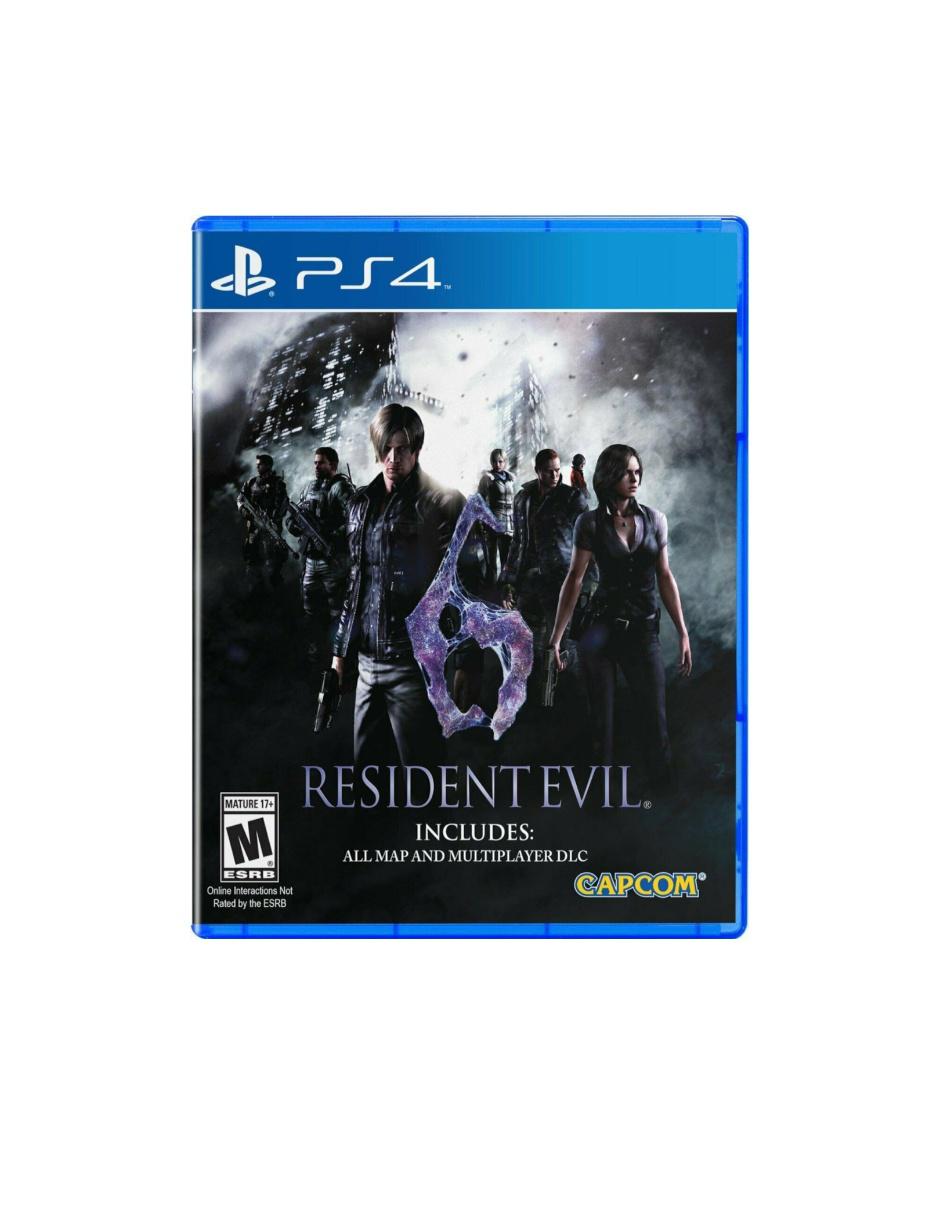 Resident Evil 6 Remastered estándar para PS4 Resident Evil 6 Remastered estándar para PS4