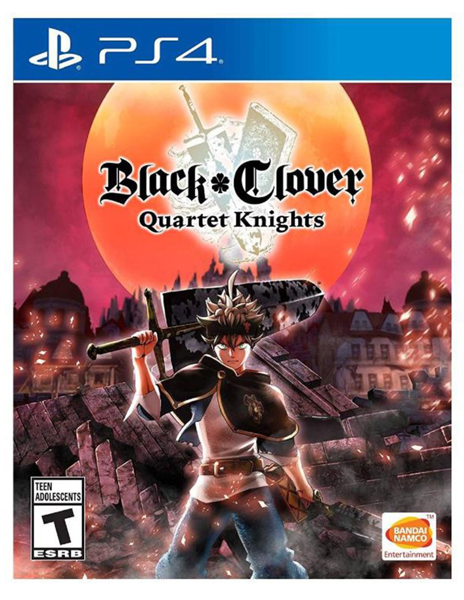 Black Clover Quartet Knights estándar para PS4