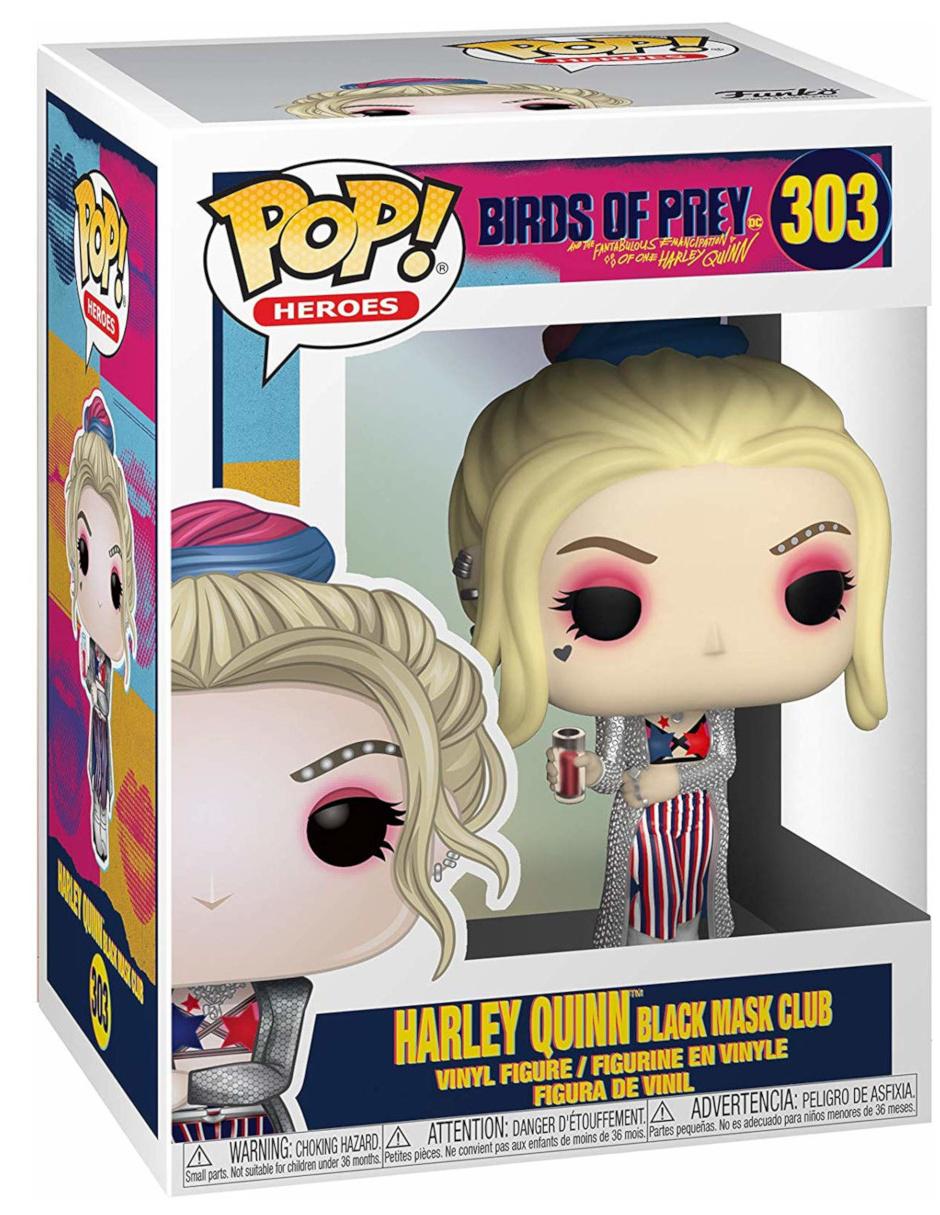 Figura Pop! Birds Of Prey Harley Quinn Black Mask Club 2