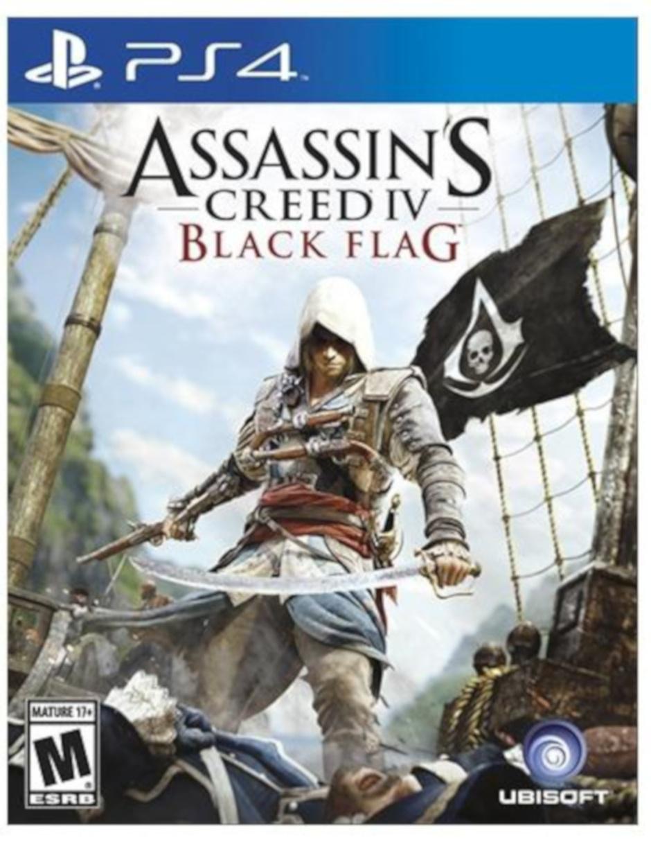 Assassin'S Creed Iv Black Flag estándar para PS4 Assassin'S Creed Iv Black Flag estándar para PS4