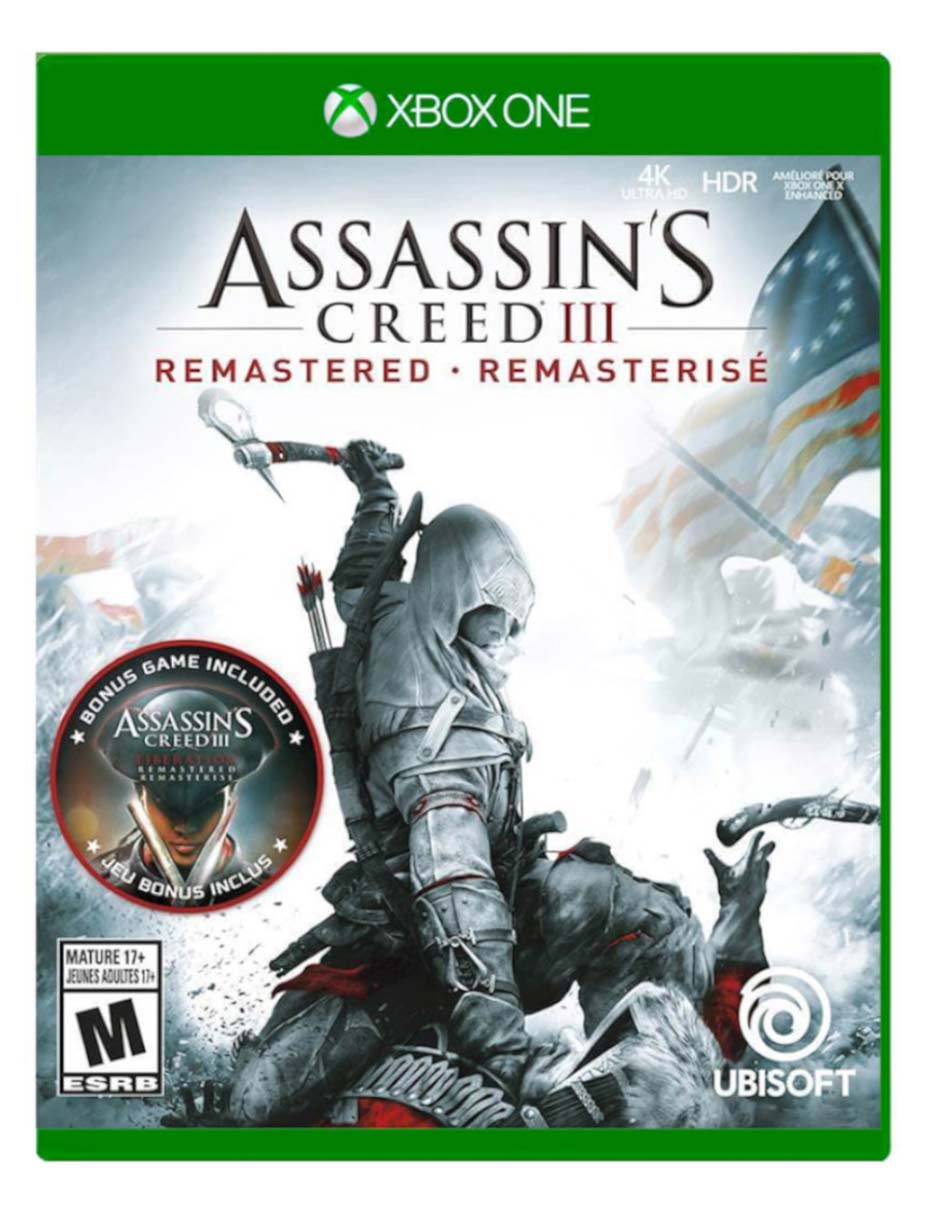 Assassin'S Creed 3: Remastered estándar para Xbox One