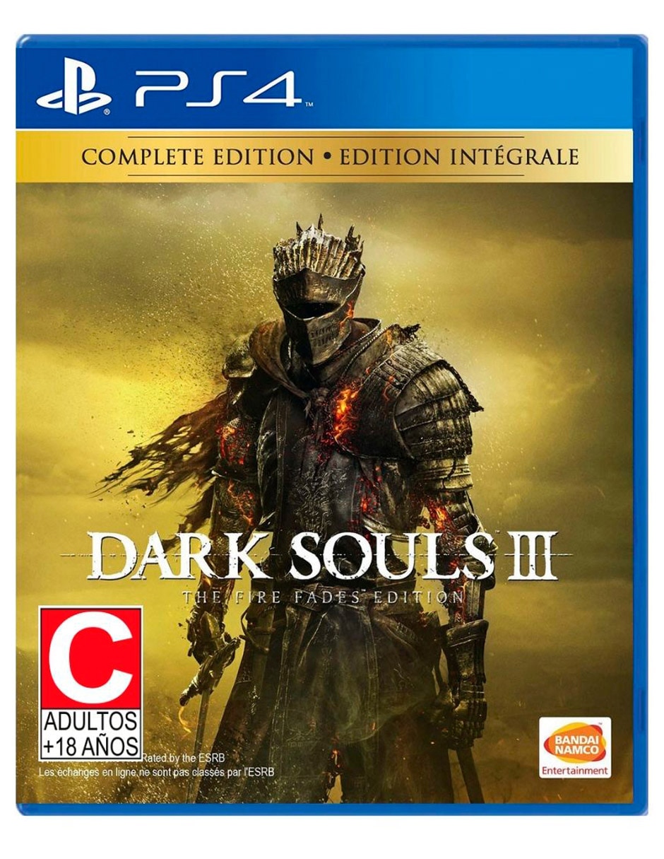 Dark Souls Iii The Fire Fades complete edition para PS4