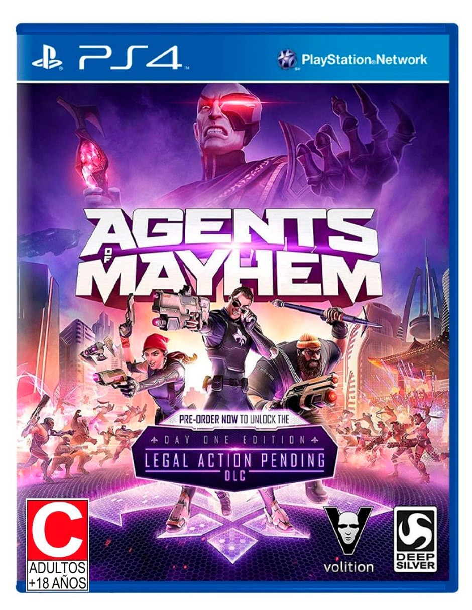 Agents Of Mayhem complete edition para PS4