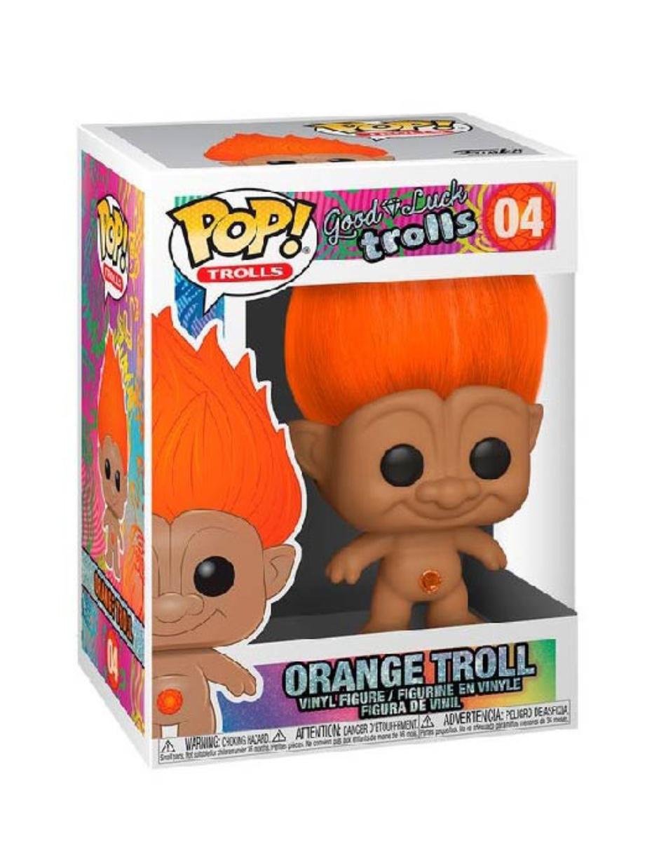 Figura de colección Orange Troll POP! 2