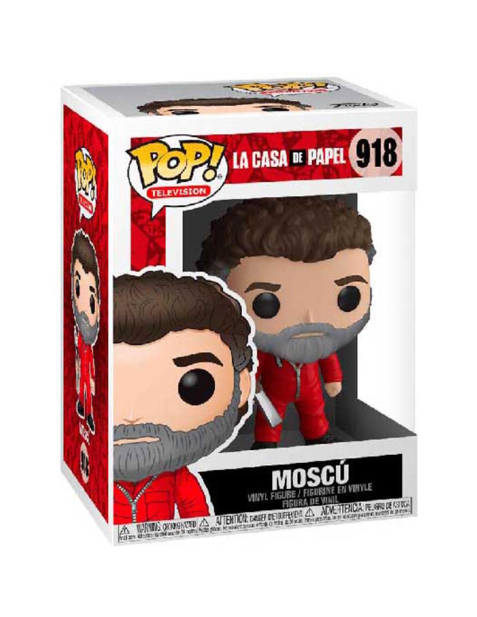 Figura de colección Moscu POP! La Casa de Papel 2