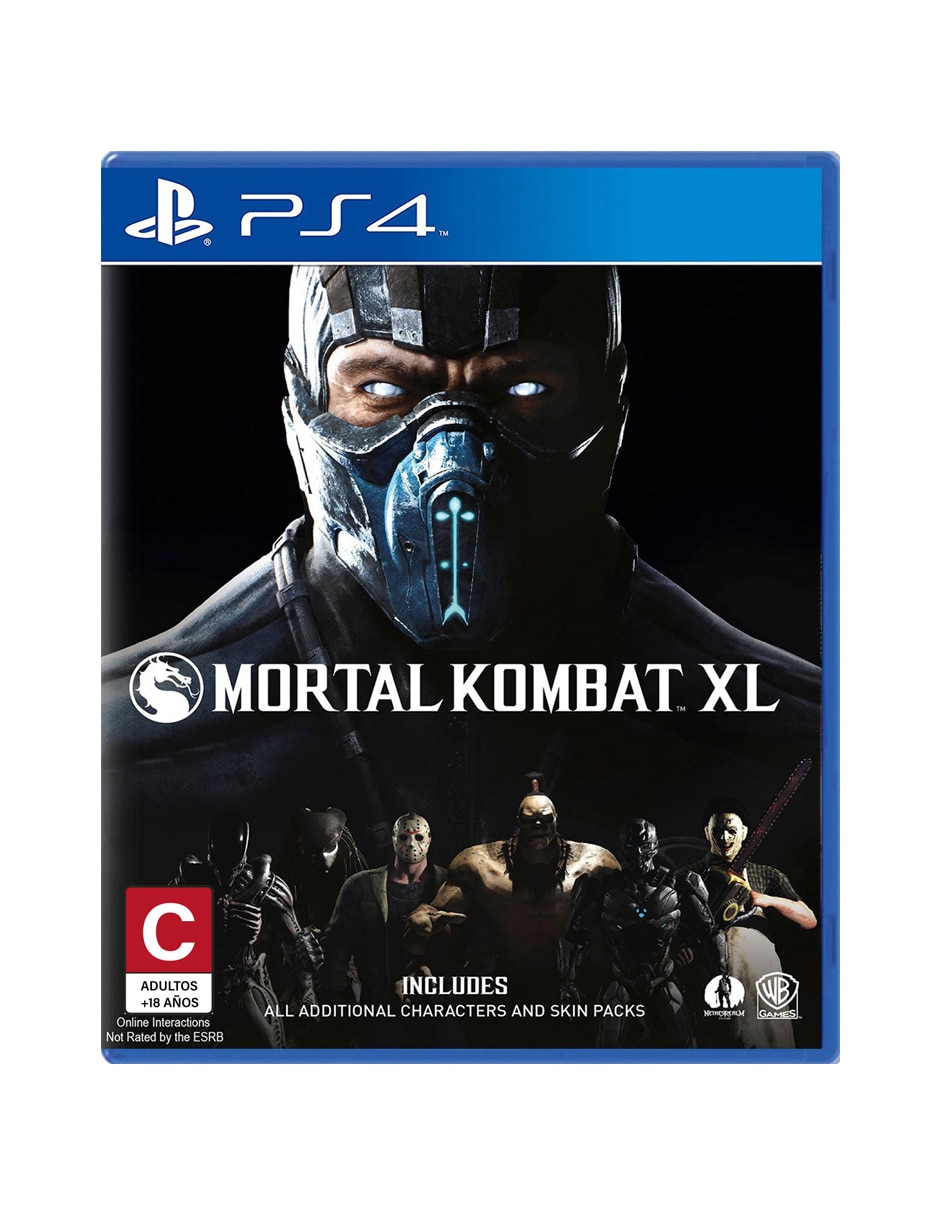 Mortal Kombat Xl estándar para PS4