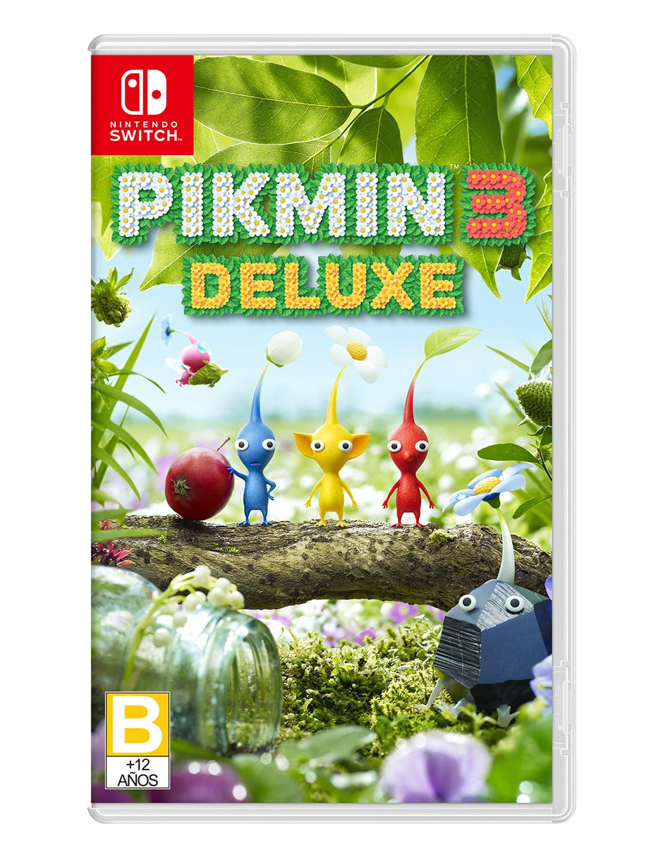 Pikmin 3 Deluxe estándar para Nintendo Switch