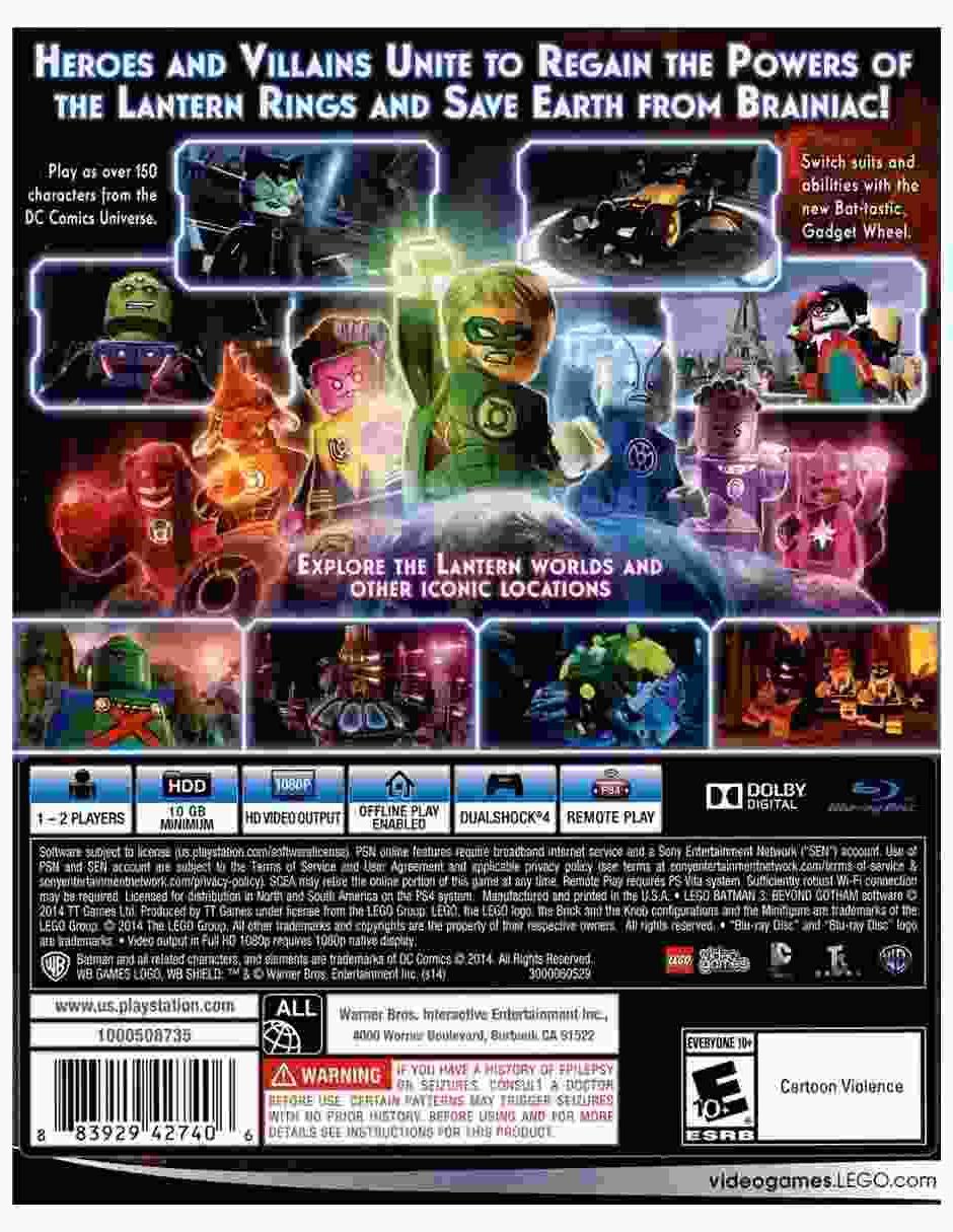 Lego Batman 3: Beyond Gotham estándar para PS4 2