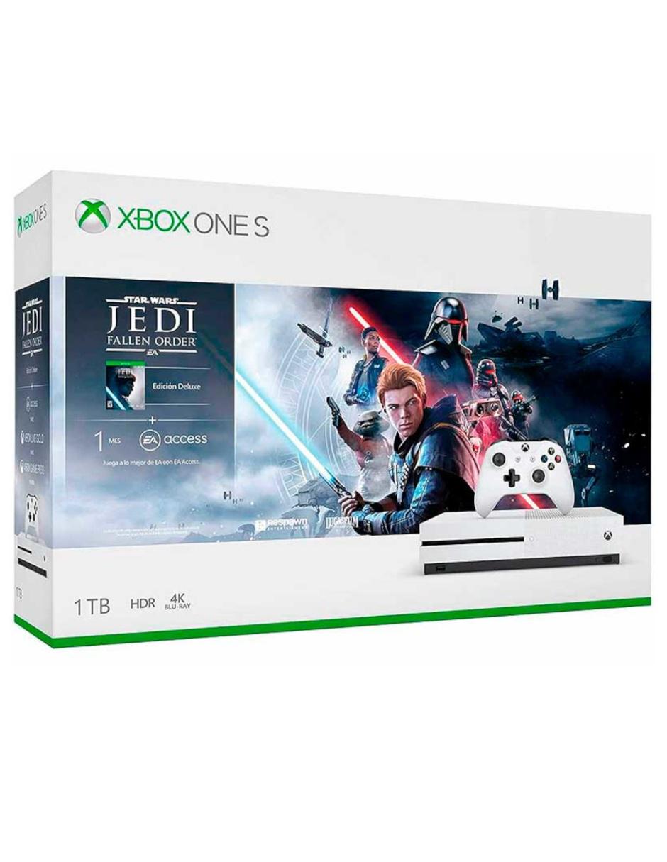 Consola Xbox One S 1TB Ultra HD 4K Jedi Fallen 2