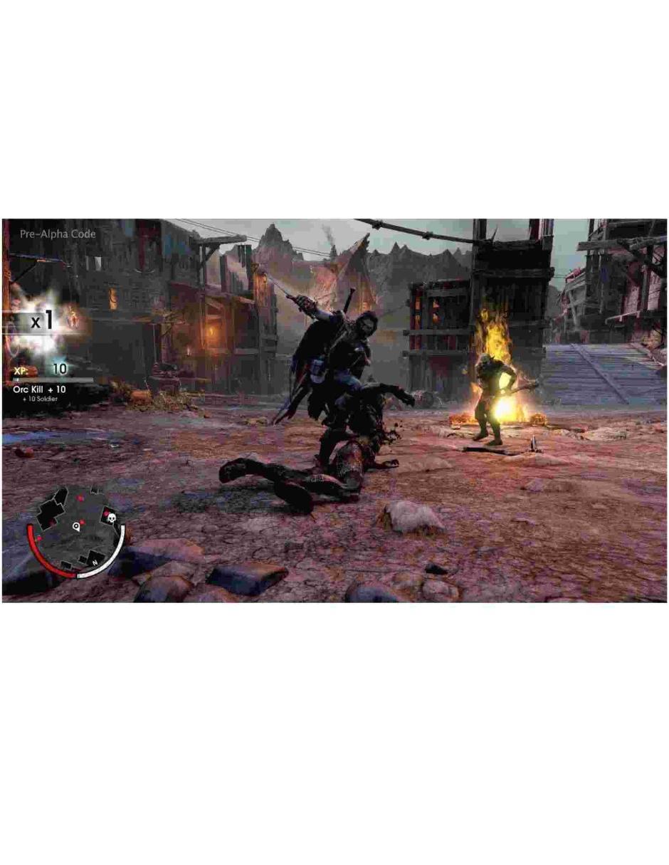 Middle Earth Shadow Of Mordor estándar para Xbox One 2
