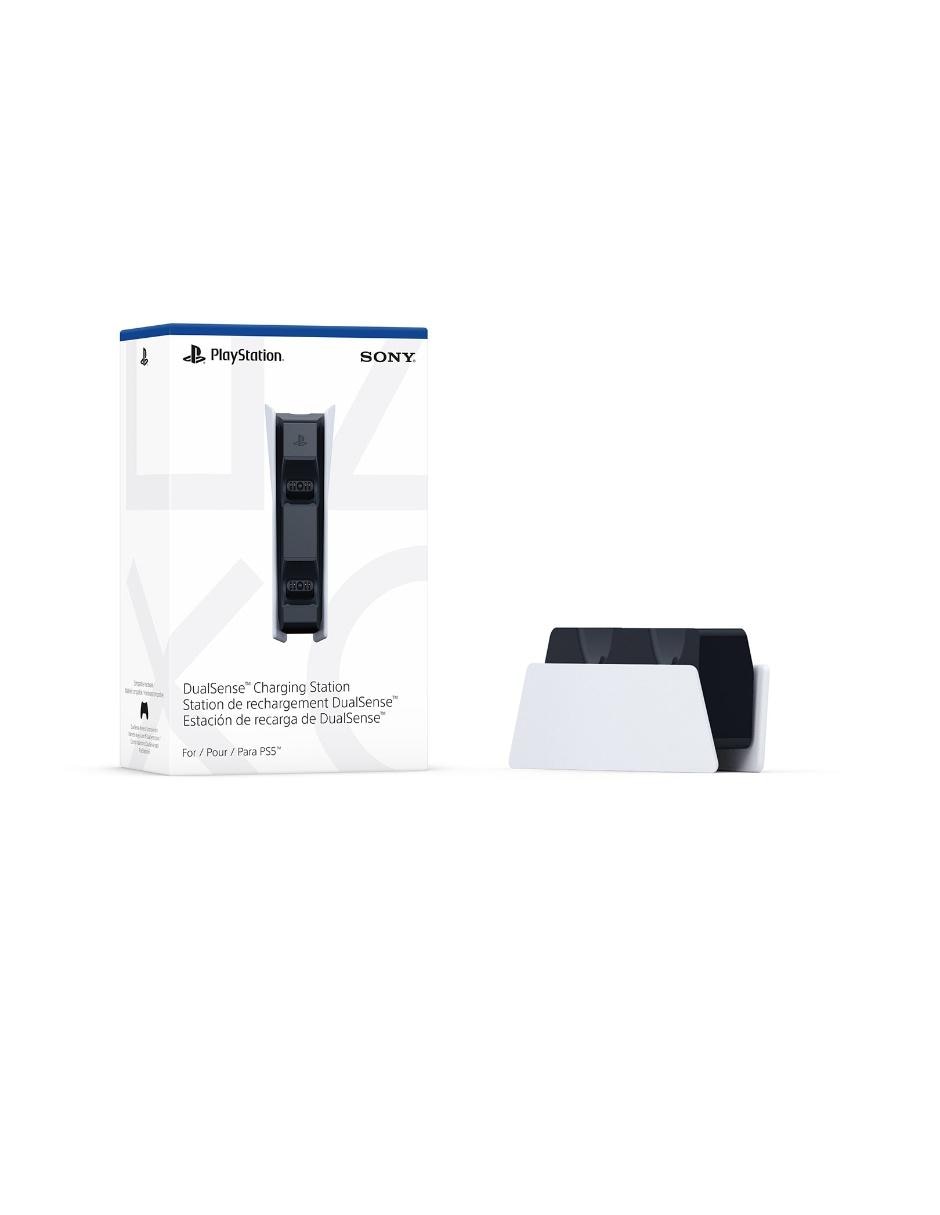 Base de Carga SONY para mando DualSense (PS5 - Blanco)