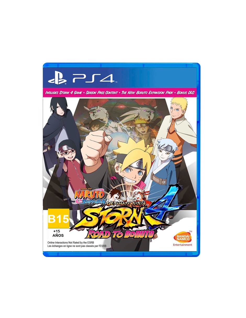 Naruto Shippuden Ultimate Ninja Storm 4 Road To Boruto estándar para PS4 Naruto Shippuden Ultimate Ninja Storm 4 Road To Boruto estándar para PS4