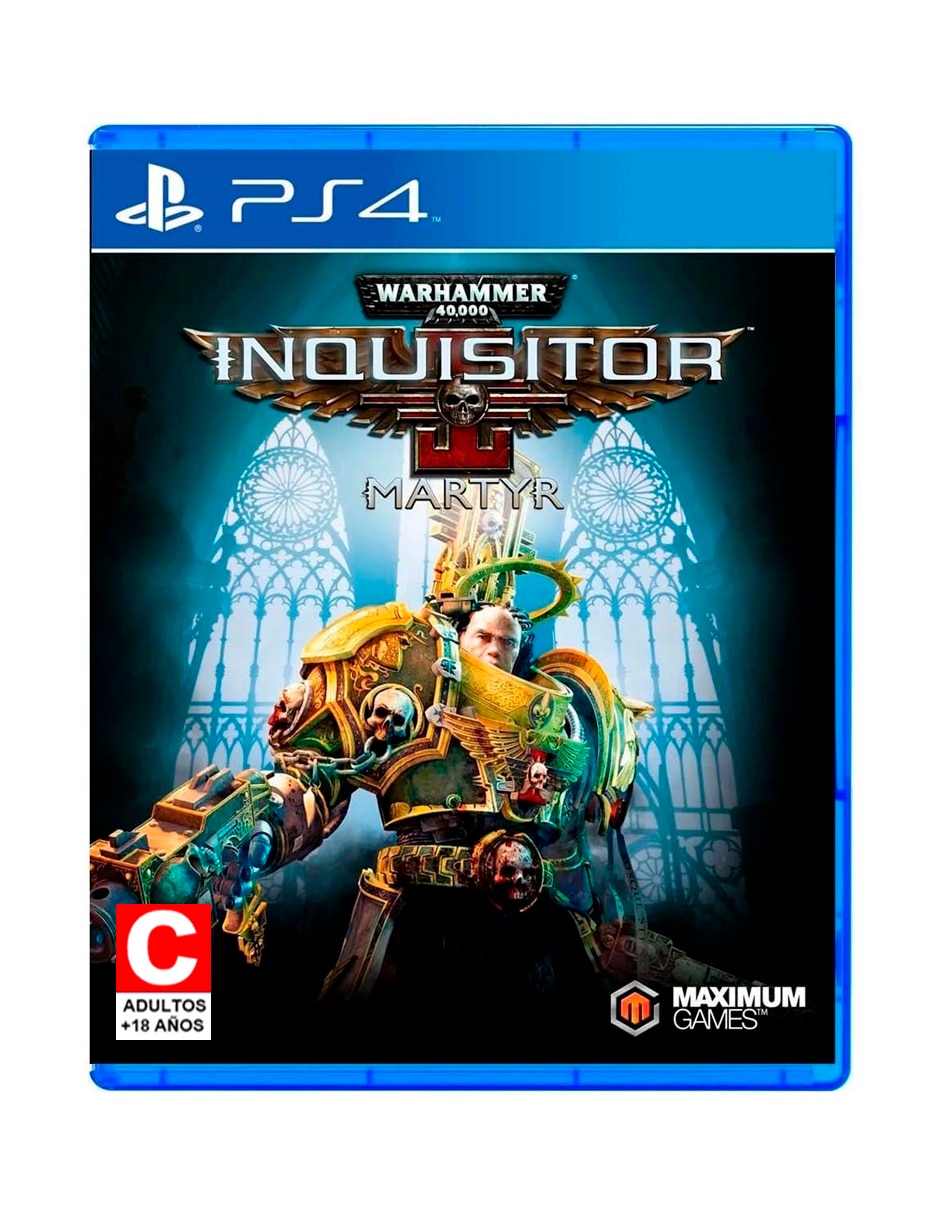 Warhammer 40,000 Inquisitor Martyt estándar para PS4 Warhammer 40,000 Inquisitor Martyt estándar para PS4