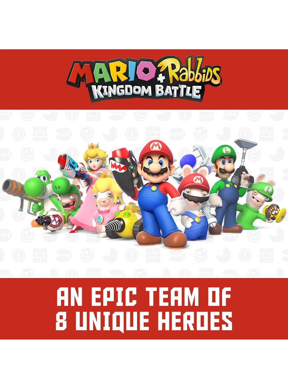 Mario Plus Rabbids Kingdom Battle estándar para Nintendo Switch 2