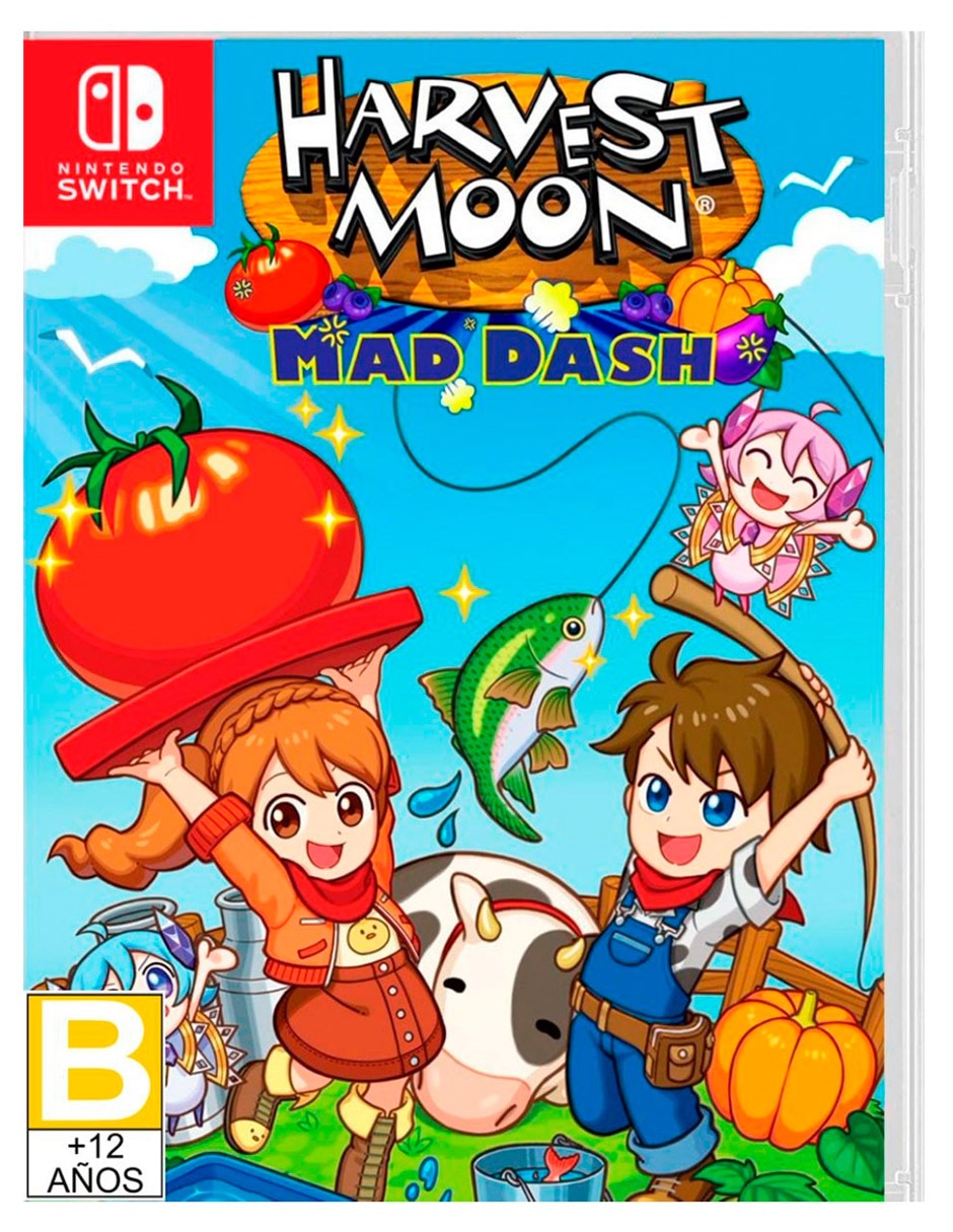 Harvest Moon Mad Dash estándar para Nintendo Switch