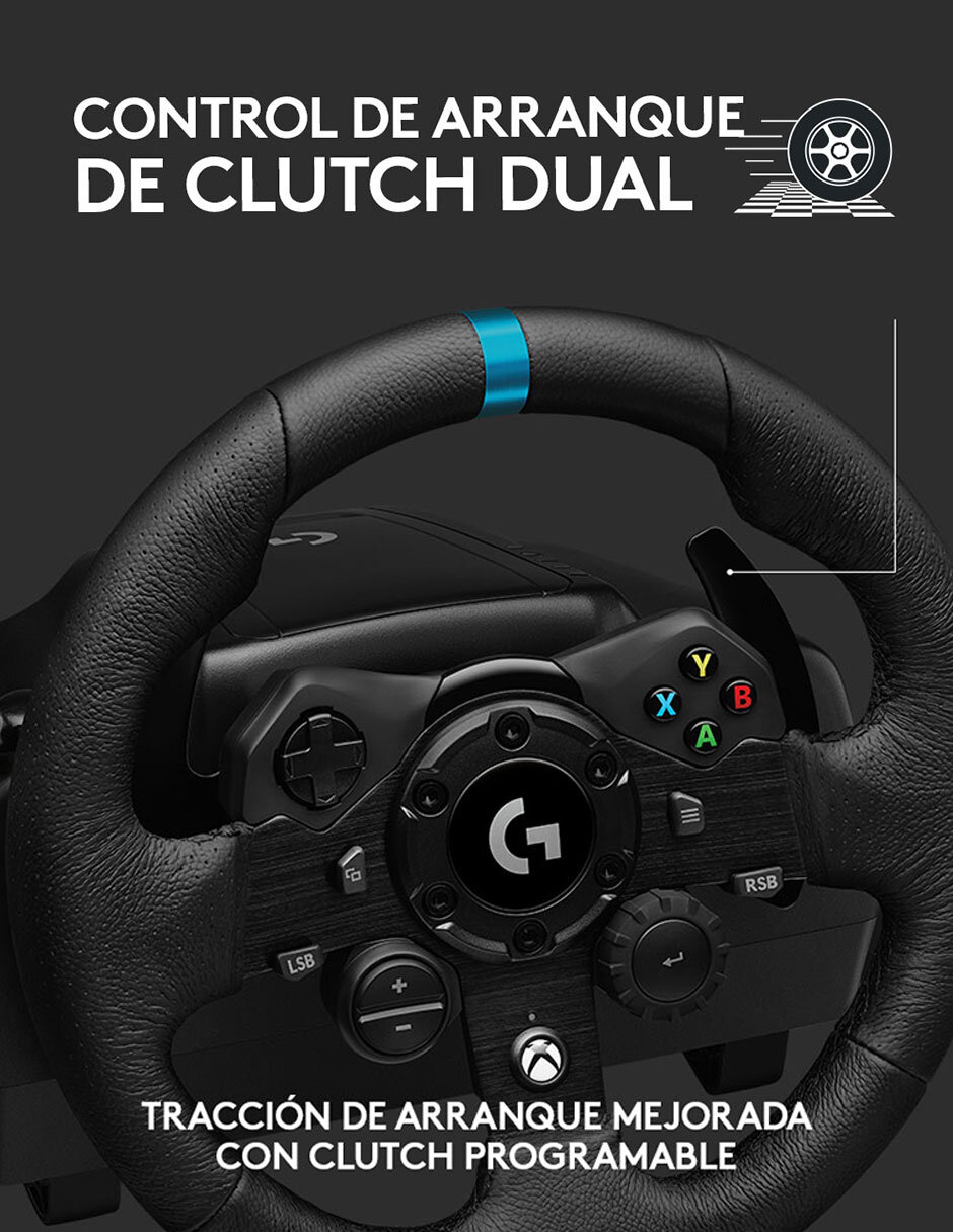 Kit de volante para simulador inalámbricos para xbox one series x 7