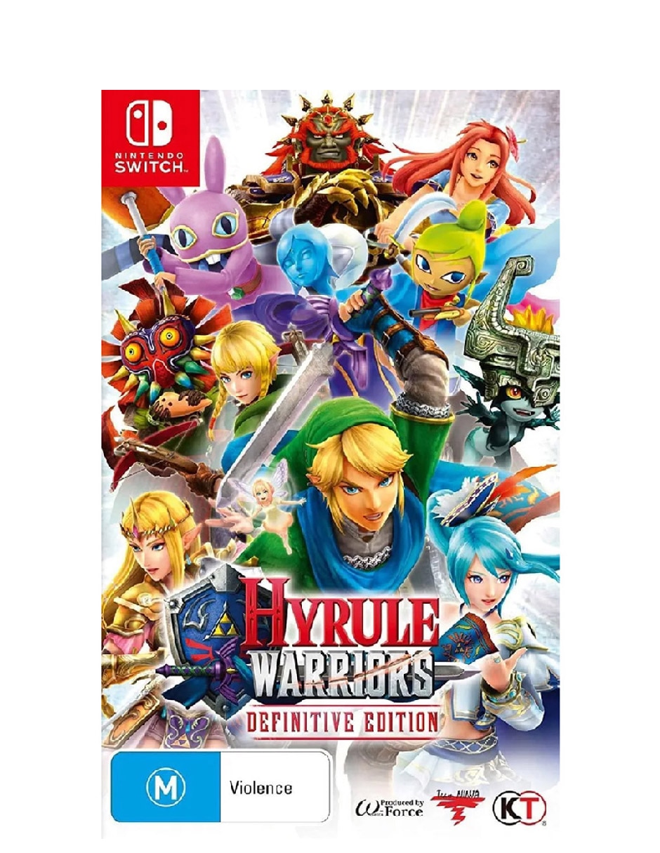 Hyrule Warriors definitive edition para Nintendo Switch