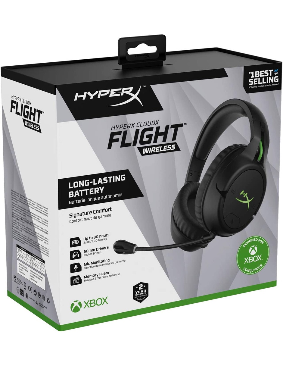 Audífonos Over-Ear Cloudx Flight inalámbricos con cancelación de ruido 6