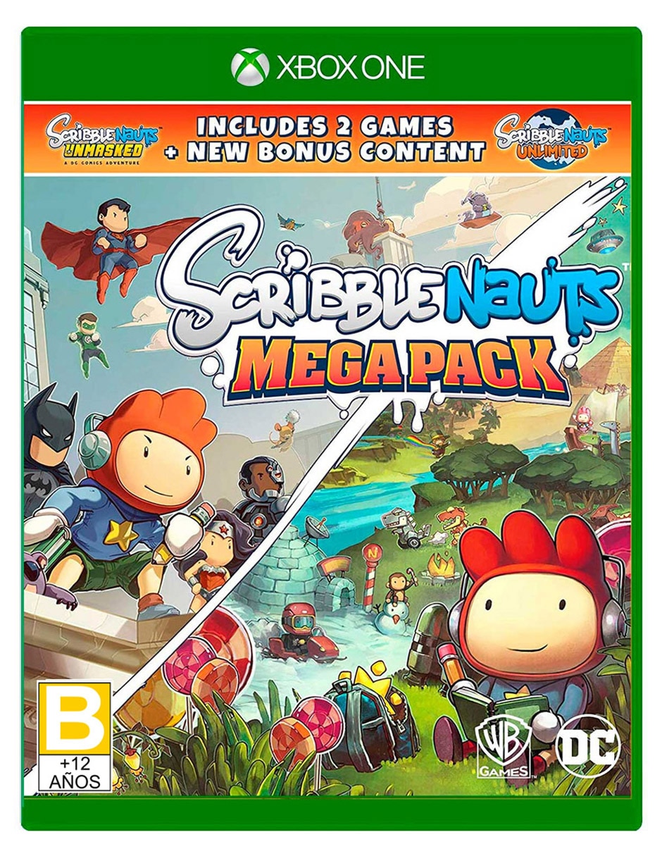 Scribblenauts Mega Pack estándar para Xbox One Scribblenauts Mega Pack estándar para Xbox One
