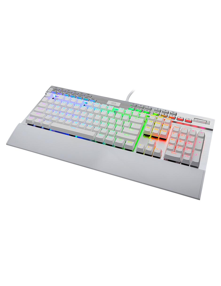 Teclado alámbrico Yama White K550W 5