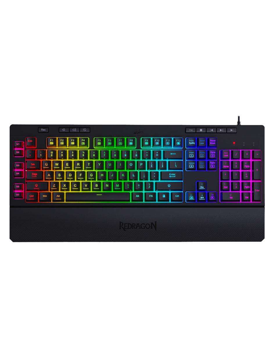 Teclado alámbrico Teclado Gamer K512 Rgb Shiva 2