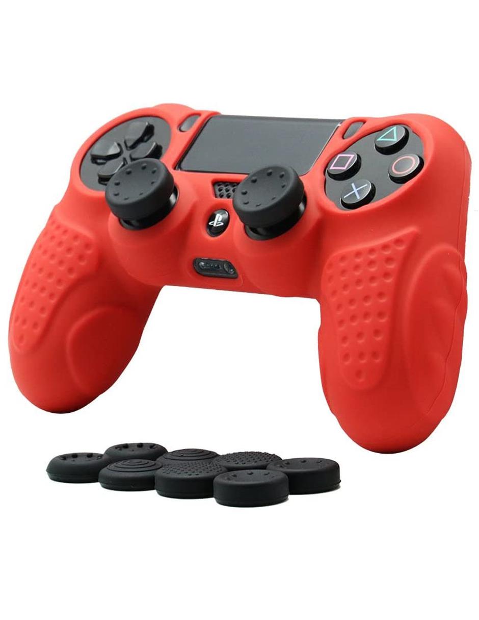 Pasto Inquieto Afilar Set Funda + 8 Grips para Controles DualShock 4 de PlayStation 4 Mandalibre  | Liverpool.com.mx