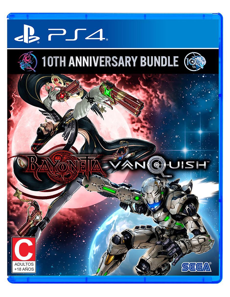 Bayonetta & Vanquish 10Th Anniversary Bundle estándar para PS4
