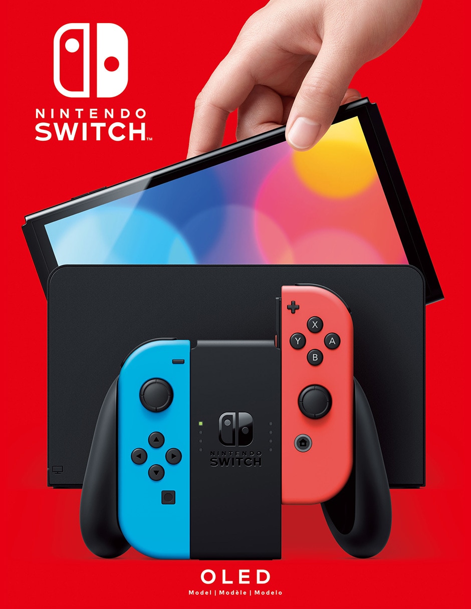 Consola portátil Switch OLED 64 GB edición stand alone Hegskabaa 4