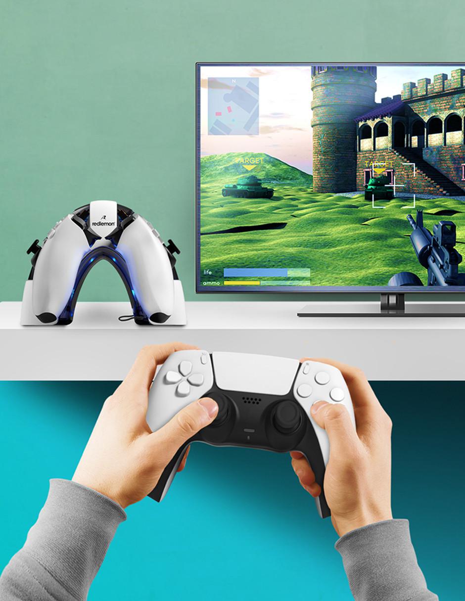 Cargador para 2 Controles de PS5 7