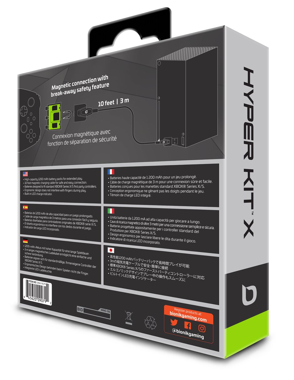 Cargador de control Xbox 2