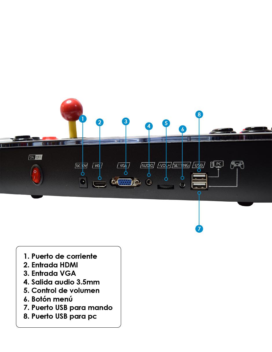 Consola fija de 16 gb street fighter 6