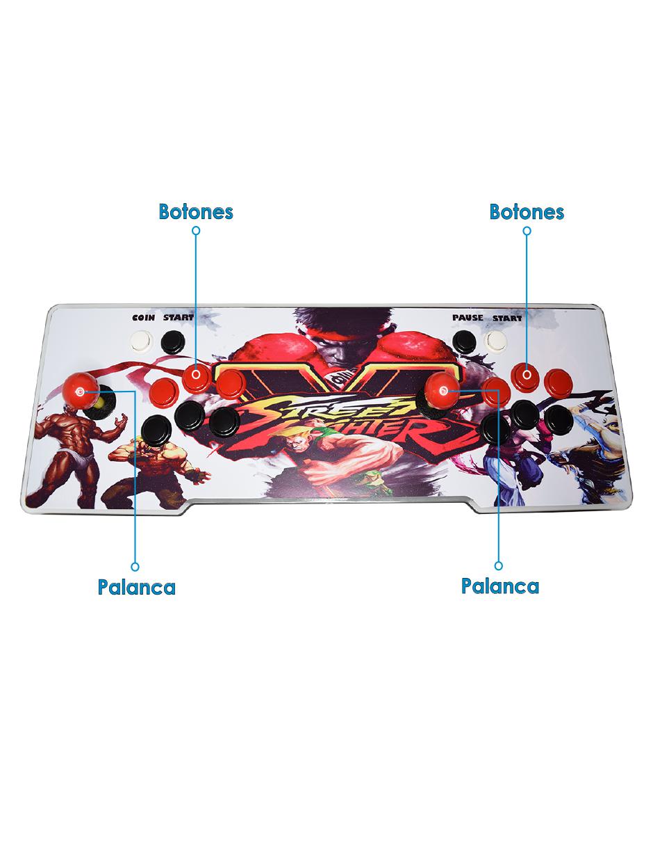 Consola fija de 16 gb street fighter 2