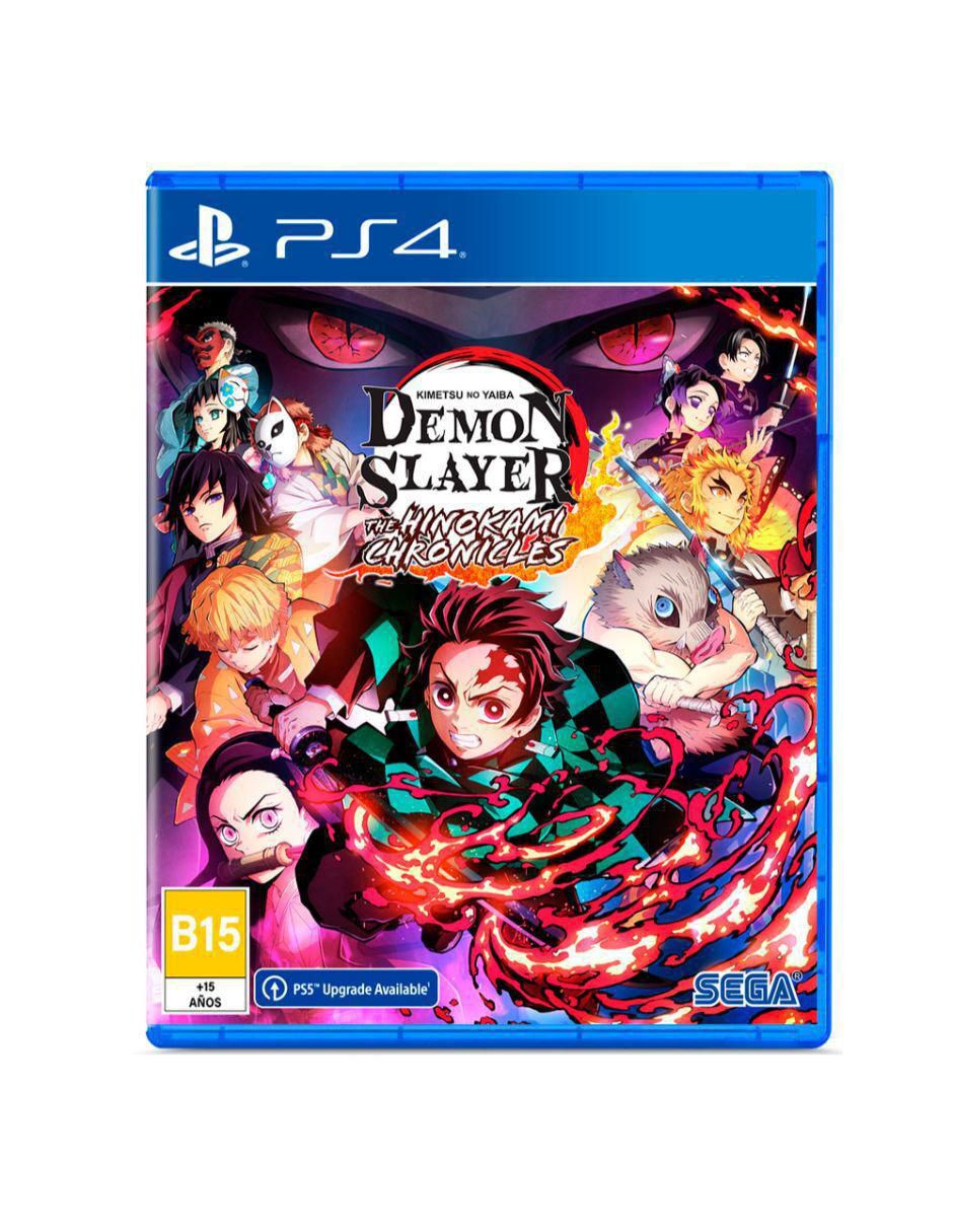Demon Slayer Kimetsu No Yaiba The Hinokami Chronicles estándar para PS4 Demon Slayer Kimetsu No Yaiba The Hinokami Chronicles estándar para PS4