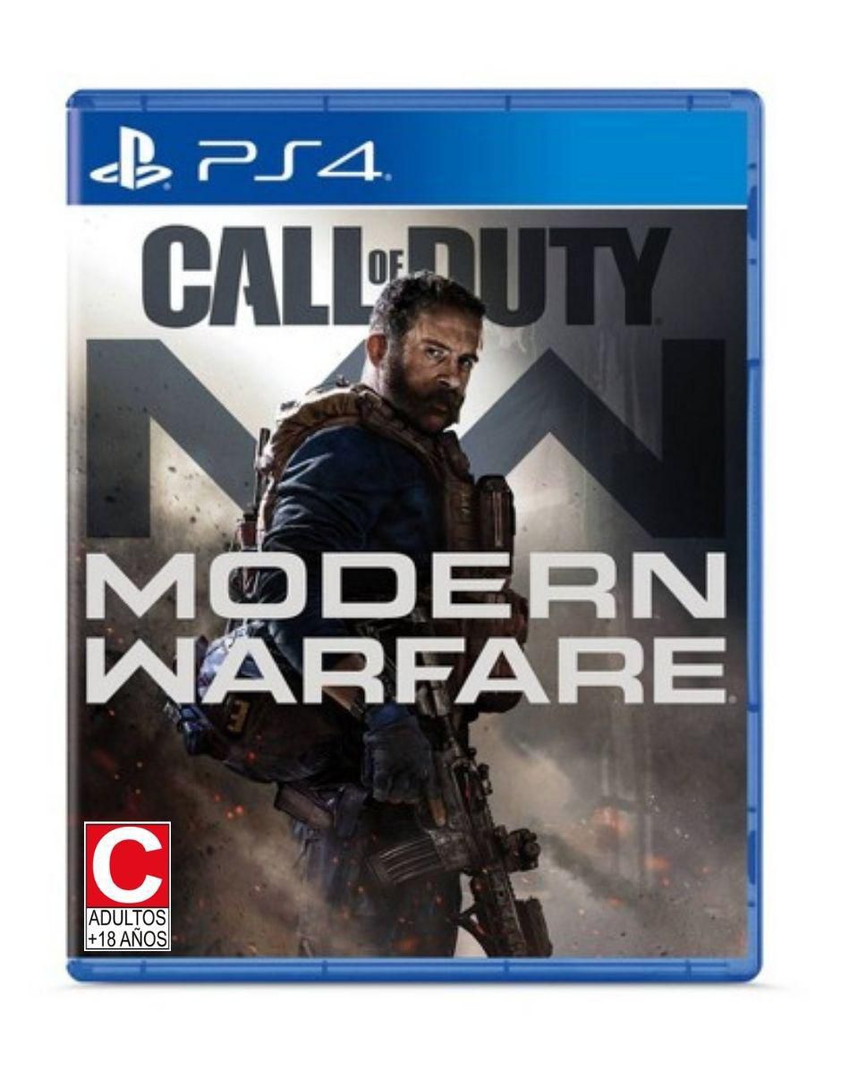 Call Of Duty Modern Warfare estándar para PS4