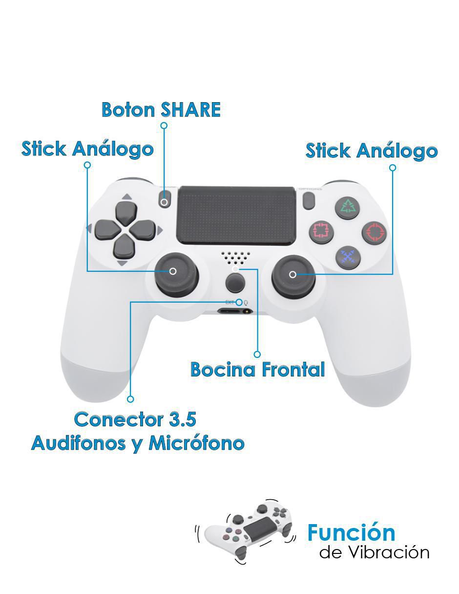 Control alámbrico para playstation 4 2