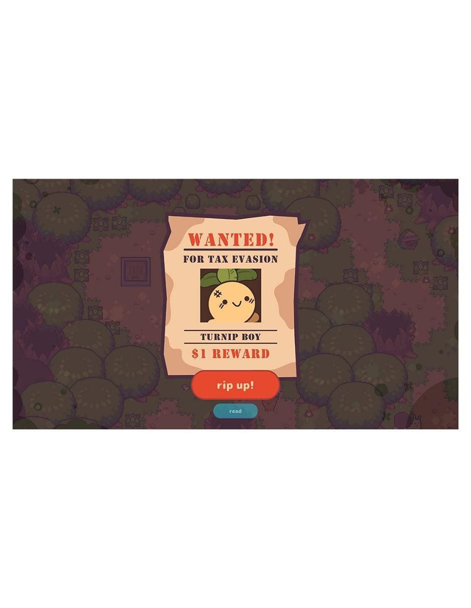Turnip Boy Commits Tax Evasion complete edition para Nintendo Switch 3