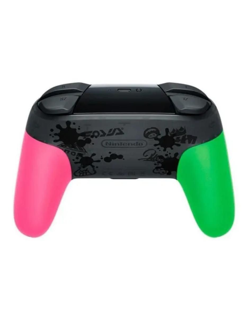 Control alámbrico para nintendo switch edición especial splatoon 2