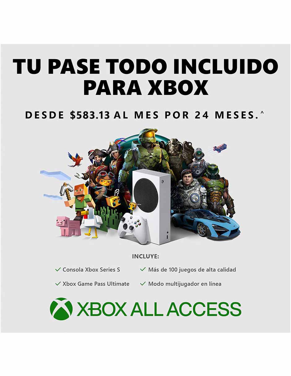 Xbox All Access: consola Xbox y más de 100 juegos