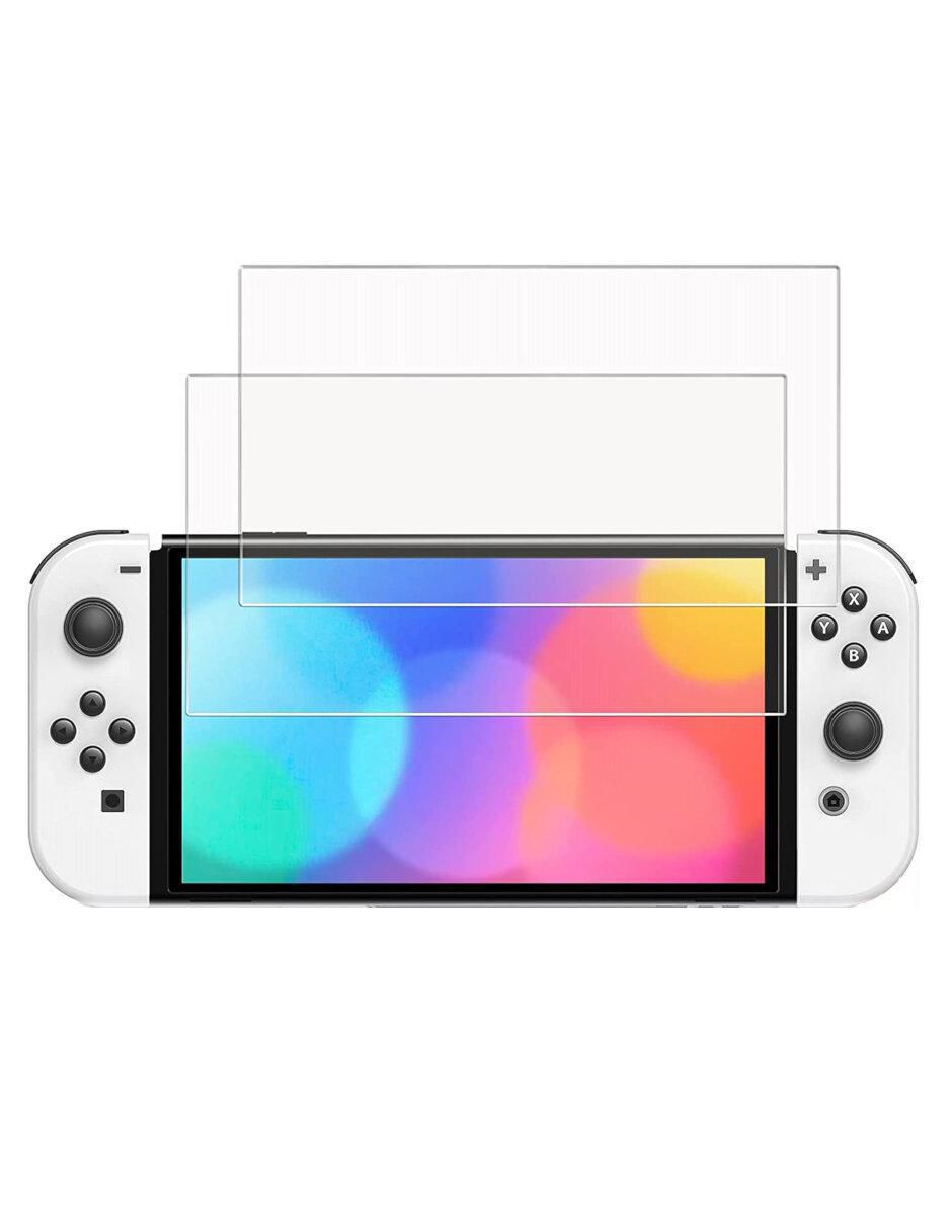 Mica para consola Nintendo Switch OLED cristal templado Mica para consola Nintendo Switch OLED cristal templado