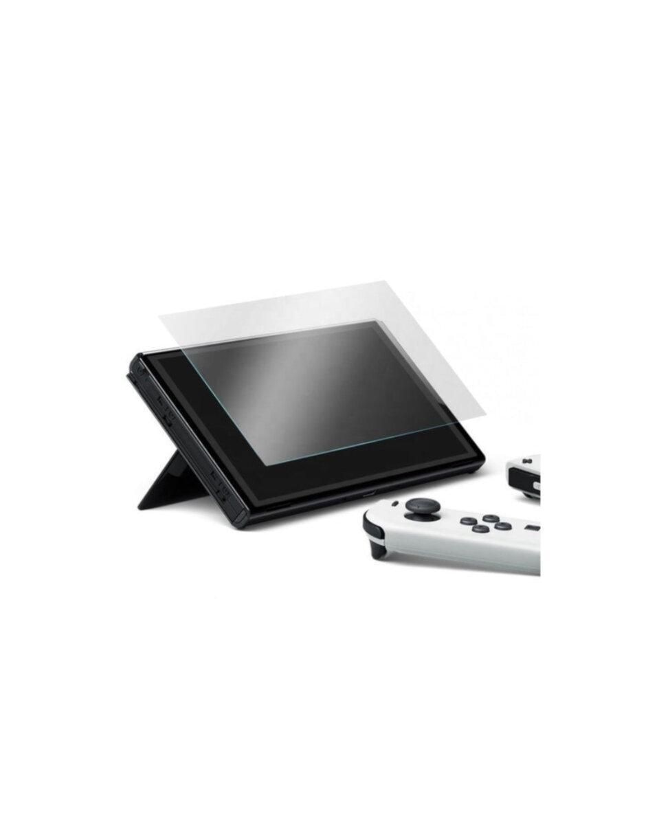 Mica para consola Nintendo Switch OLED cristal templado 9