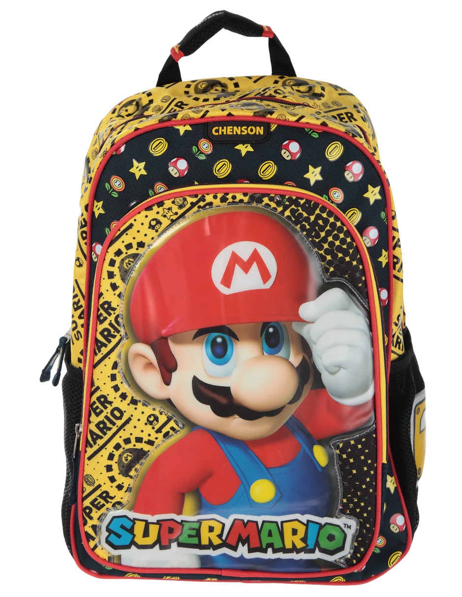 Mochila escolar Mario Bros Nintendo niño |